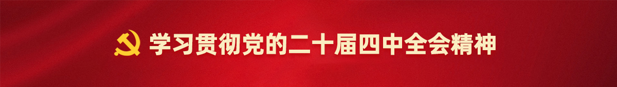 学习贯彻党的二十届四中全会精神